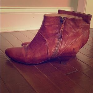 Frye booties. Only worn a few times!